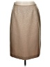 Evan Picone 100% Polyester Chevron-herringbone Tan Formal Skirt Size 12 - photo 1