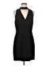 Amanda Uprichard 100% Polyester Solid Black Cocktail Dress Size M - photo 1