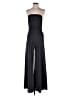 Go Couture Solid Gray Jumpsuit Size M - photo 1