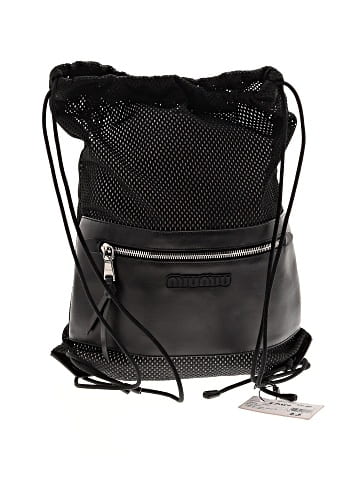 Miu Miu Mesh Drawstring Backpack (view 1)