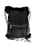 Miu Miu Black Mesh Drawstring Backpack One size - photo 1