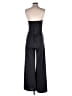 Go Couture Solid Gray Jumpsuit Size M - photo 2