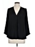 Vince Camuto 100% Polyester Black 3/4 Sleeve Blouse Size L - photo 1