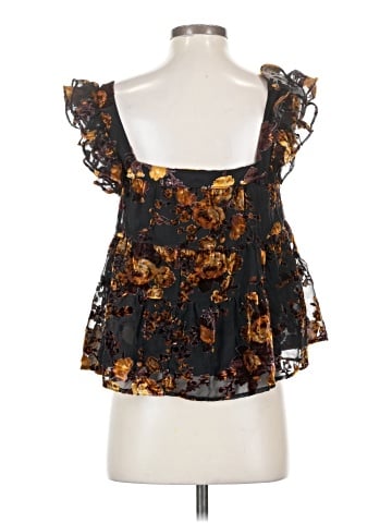 Blue Rain Sleeveless Blouse (view 2)