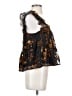 Blue Rain Black Sleeveless Blouse Size S - photo 4