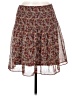 Max Studio 100% Polyester Paisley Burgundy Casual Skirt Size M - photo 1