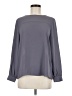 Ann Taylor LOFT Outlet 100% Polyester Gray Long Sleeve Blouse Size M (petite) - photo 1