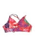 Jessica Simpson Print Pink Swimsuit Top Size M - photo 1