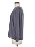Ann Taylor LOFT Outlet 100% Polyester Gray Long Sleeve Blouse Size M (petite) - photo 5