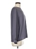 Ann Taylor LOFT Outlet 100% Polyester Gray Long Sleeve Blouse Size M (petite) - photo 4