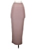 Papermoon Solid Gray Pink Casual Skirt Size 24 (estimated) - photo 2