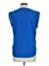 J.Crew Factory Store 100% Polyester Blue Short Sleeve Top Size 10 - photo 2