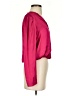 Sincerely Jules 100% Polyester Burgundy Long Sleeve Blouse Size S - photo 4