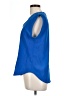 J.Crew Factory Store 100% Polyester Blue Short Sleeve Top Size 10 - photo 5