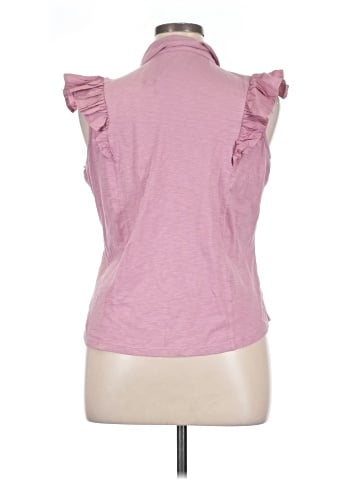 Lauren by Ralph Lauren Sleeveless Button-Down Shirt (view 2)