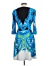 ETRO Paisley Blue Cocktail Dress Size EU (IT) 46 / US 10 - photo 2