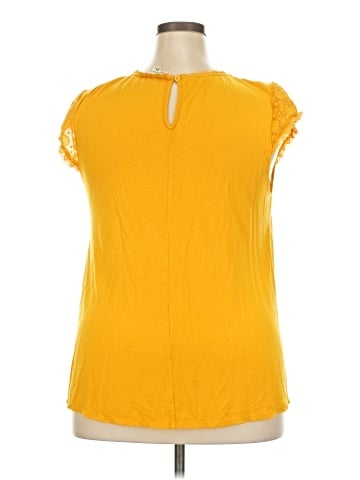 Indigo Rose Sleeveless T-Shirt (view 2)