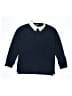 Old Navy 100% Cotton Blue Long Sleeve Polo Size 6 - 7 - photo 1