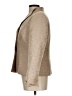 Evan Picone 100% Polyester Chevron-herringbone Tan Blazer Size 12 - photo 5