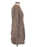 Assorted Brands 100% Polyester Tweed Brown Casual Dress Size L - photo 4