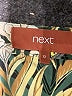 Next 100% Polyester Print Green Casual Skirt Size 12 - photo 4