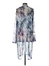 Full Circle Trends With Love Blue Kimono Size XS - photo 2
