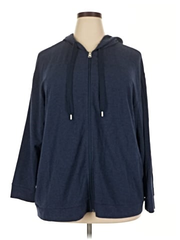 Workshop Republic Clothing Zip Up Hoodie (view 1)