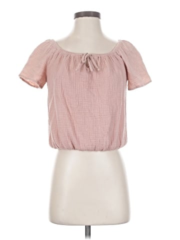 C&C California Short Sleeve Blouse (view 1)