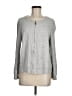 St. John Spa Metallic Silver Gray Sweatshirt Size M - photo 1