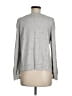 St. John Spa Metallic Silver Gray Sweatshirt Size M - photo 2