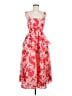 Hutch 100% Polyester Hearts Red Cocktail Dress Size M - photo 1