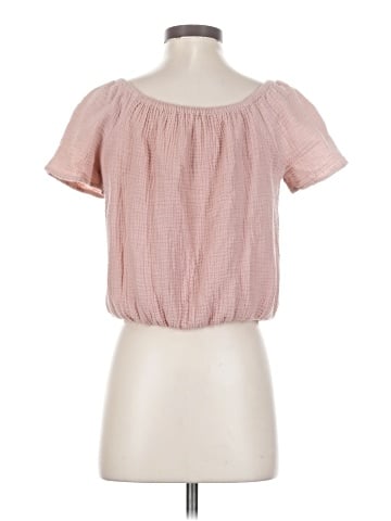 C&C California Short Sleeve Blouse (view 2)