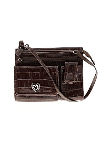 Brighton Leather Crossbody Bag (view 1)