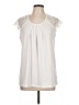 Automet Ivory Sleeveless T-Shirt Size L - photo 1
