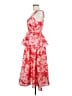 Hutch 100% Polyester Hearts Red Cocktail Dress Size M - photo 5