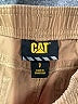 CAT 100% Cotton Solid Tan Khakis Size 7 - photo 3