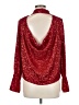 1.State Red Long Sleeve Blouse Size M - photo 2