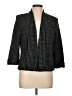 NIPON BOUTIQUE Tweed Black Green Blazer Size 10 - photo 1
