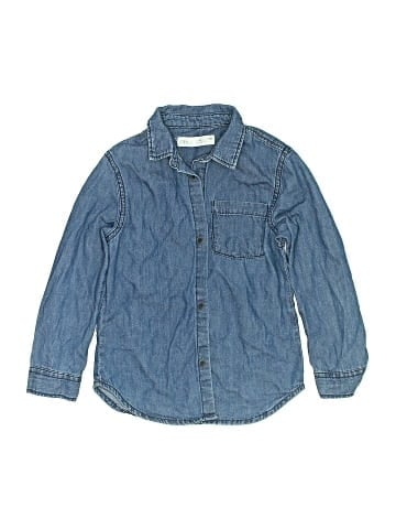 Zara Long Sleeve Button-Down Shirt (view 1)