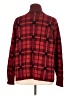 Cj Banks Plaid Red Blazer Size 1X - photo 2