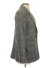 Something Navy Plaid Gray Blazer Size S - photo 4