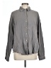 XCVI 100% Cotton Houndstooth Gray Long Sleeve Button-Down Shirt Size L - photo 1