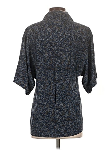 Linda Allard Ellen Tracy Short Sleeve Silk Top (view 2)