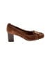 Salvatore Ferragamo 100% Leather Brown Heels Size 6 1/2 - photo 1