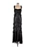 Saloni Black Cocktail Dress Size 12 - photo 1