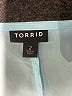 Torrid 100% Polyester Teal Short Sleeve Blouse Size 2X Plus (2) - photo 7