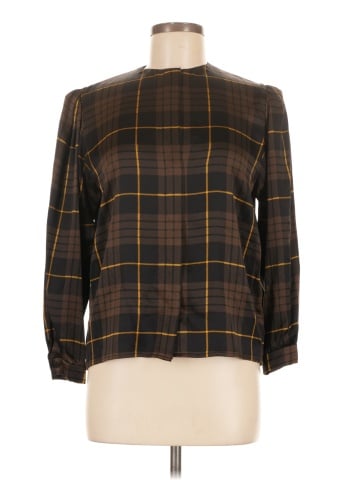 Oscar De La Renta Long Sleeve Blouse (view 1)