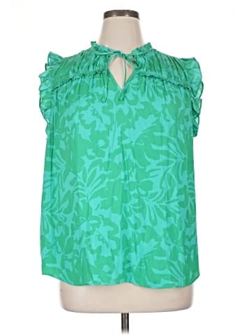 Maison d' Amelie Sleeveless Blouse (view 1)