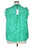 Maison d' Amelie 100% Polyester Green Sleeveless Blouse Size XL - photo 2