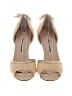 Manolo Blahnik Ivory Tan Heels Size EU 37 - photo 2